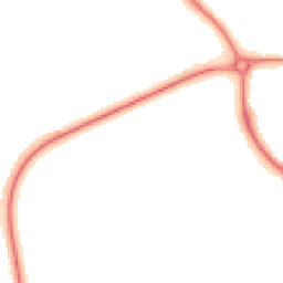 Night-time road noise heatmap for TF2 9GH