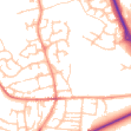 Daytime road noise heatmap for TF2 9GT