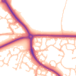 Daytime road noise heatmap for TF2 9GX