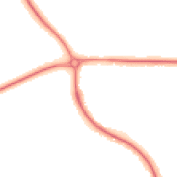 Night-time road noise heatmap for TF2 9GY