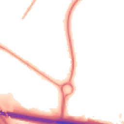 Night-time road noise heatmap for TF2 9HD