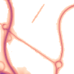 Night-time road noise heatmap for TF2 9HJ