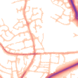 Daytime road noise heatmap for TF2 9ND