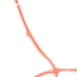 Night-time road noise heatmap for TF2 9PD