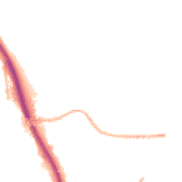 Night-time road noise heatmap for TF2 9PS