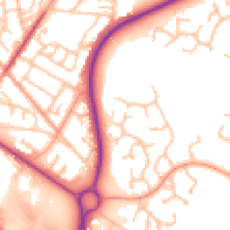 Daytime road noise heatmap for TF2 9RE