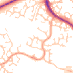 Daytime road noise heatmap for TF2 9RL