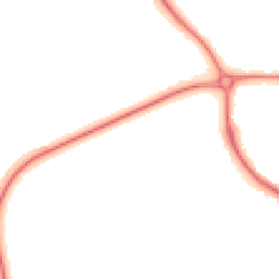 Night-time road noise heatmap for TF2 9SN