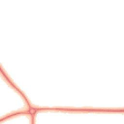 Night-time road noise heatmap for TF2 9SP