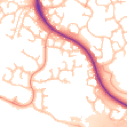 Daytime road noise heatmap for TF2 9TD