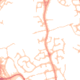 Daytime road noise heatmap for TF2 9TR