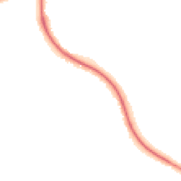 Night-time road noise heatmap for TF2 9TS