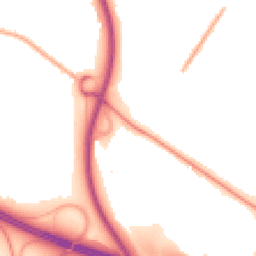 Night-time road noise heatmap for TF2 9TX