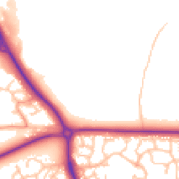 Daytime road noise heatmap for TF2 9WP