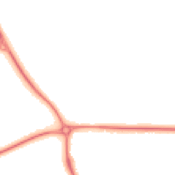 Night-time road noise heatmap for TF2 9WP