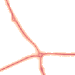 Night-time road noise heatmap for TF2 9WS