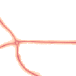 Night-time road noise heatmap for TF2 9XB