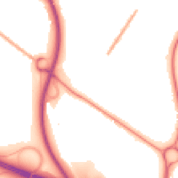 Night-time road noise heatmap for TF2 9YS