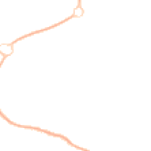 Night-time road noise heatmap for TF4 2AD