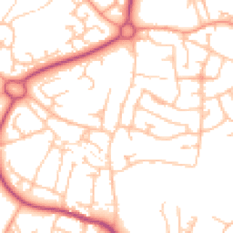 Daytime road noise heatmap for TF4 2AF