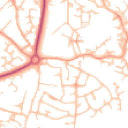 Daytime road noise heatmap for TF4 2AT