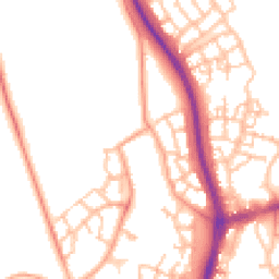 Daytime road noise heatmap for TF4 2BF