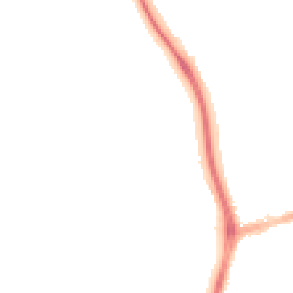 Night-time road noise heatmap for TF4 2BF