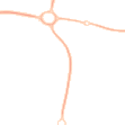 Night-time road noise heatmap for TF4 2BH