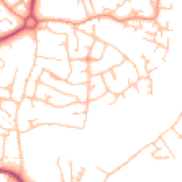 Daytime road noise heatmap for TF4 2DB