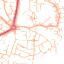 Daytime road noise heatmap for TF4 2DR