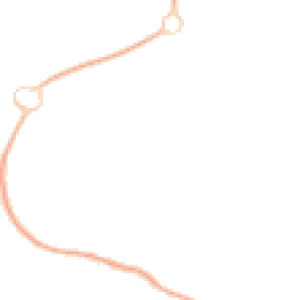 Night-time road noise heatmap for TF4 2EG