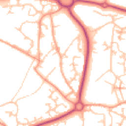 Daytime road noise heatmap for TF4 2ER