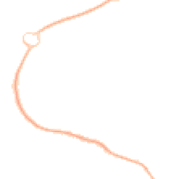 Night-time road noise heatmap for TF4 2EX