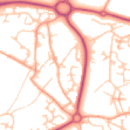 Daytime road noise heatmap for TF4 2EY