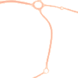 Night-time road noise heatmap for TF4 2EY