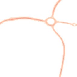 Night-time road noise heatmap for TF4 2EZ