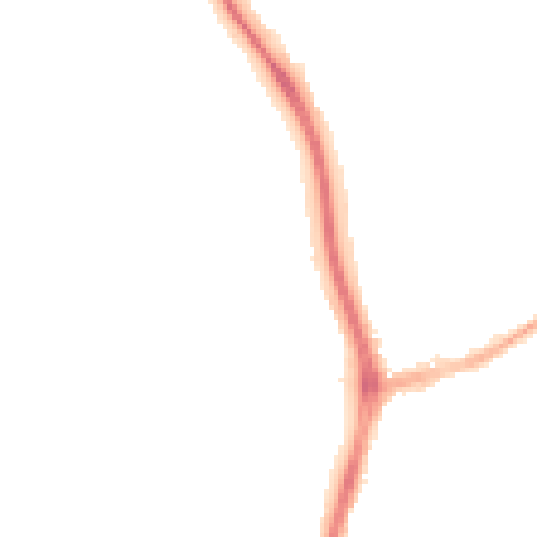 Night-time road noise heatmap for TF4 2FB