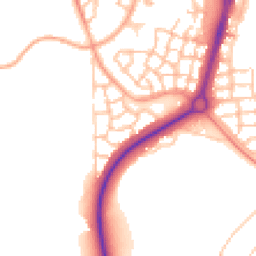 Daytime road noise heatmap for TF4 2FR