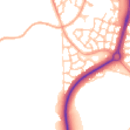 Daytime road noise heatmap for TF4 2FS