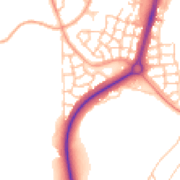 Daytime road noise heatmap for TF4 2FW