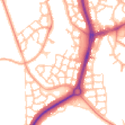 Daytime road noise heatmap for TF4 2GH