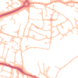 Daytime road noise heatmap for TF4 2HS