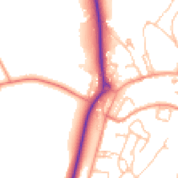 Daytime road noise heatmap for TF4 2LD