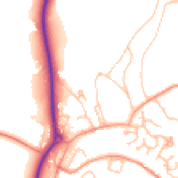 Daytime road noise heatmap for TF4 2NB