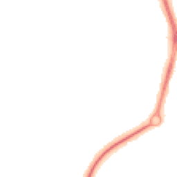 Night-time road noise heatmap for TF4 2NX