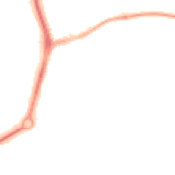 Night-time road noise heatmap for TF4 2PF