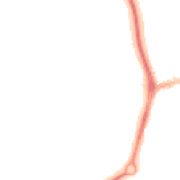 Night-time road noise heatmap for TF4 2PJ