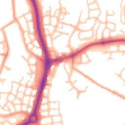 Daytime road noise heatmap for TF4 2PP