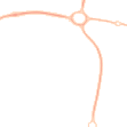 Night-time road noise heatmap for TF4 2QE
