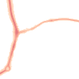 Night-time road noise heatmap for TF4 2RZ